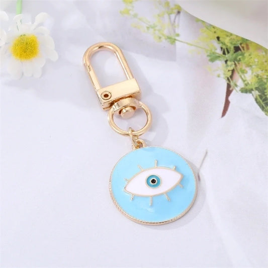 Augen Anhänger Blau